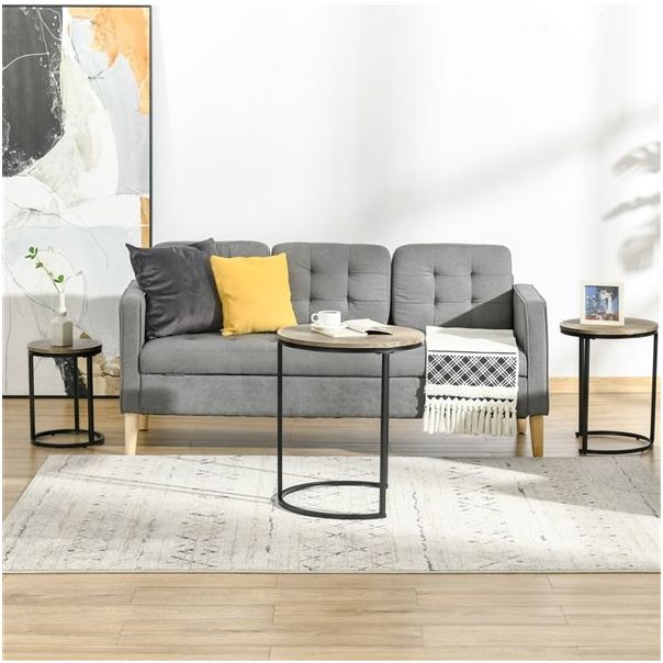 BOLZZ Okrugli coffe sto 3 kom set light - EP2936646