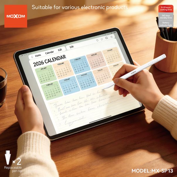 Touchscreen Pen MOXOM MX-SP13 bela - EP3166527