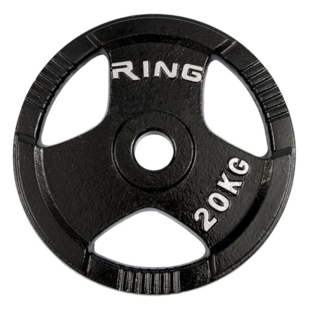 RING Olimpijski tegovi liveni sa hvatom 1x 20kg RX PL14-20 - 600-1
