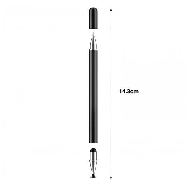 Olovka za touch screen 3u1 crna - 214242