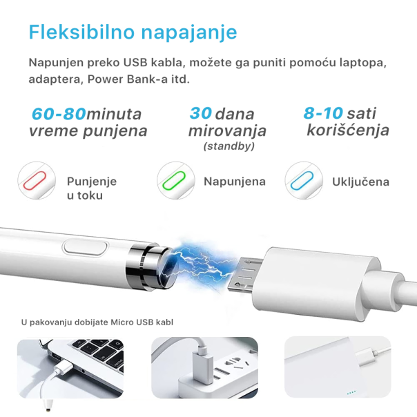 Olovka za touch screen univerzalna N2 crna - 205224