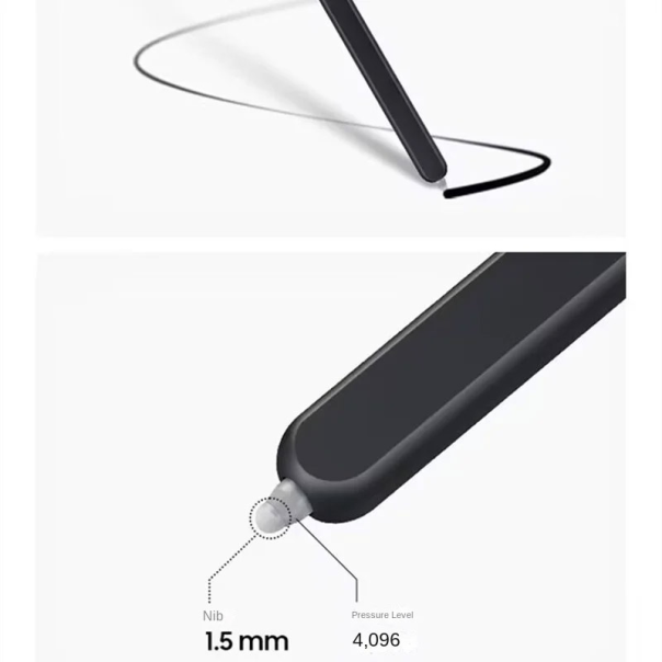 Olovka za touch screen za Samsung Z Fold 5/ 6 narandžasto - 613606