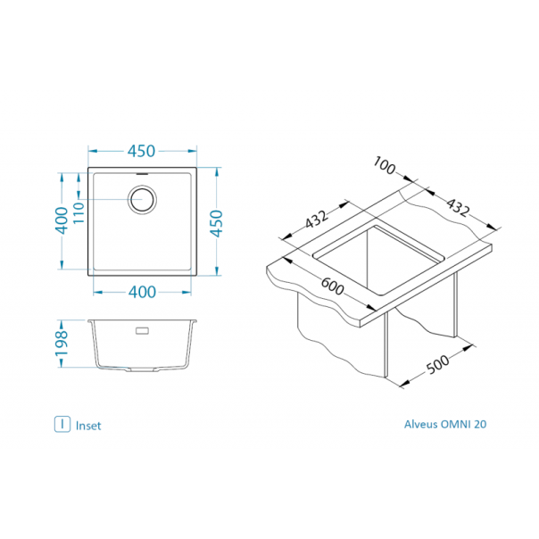 ALVEUS Sudopera Omni 20 G55 bež - 1150047
