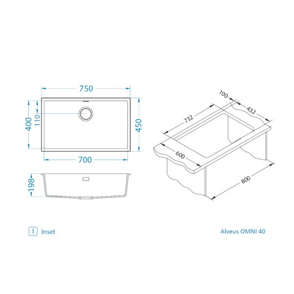 ALVEUS Sudopera Omni 40 G55 bež - 1150061