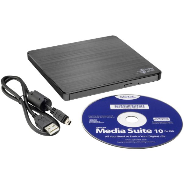 HITACHI-LG GP60NB60 DVD±RW eksterni rezač crni - EP3031951