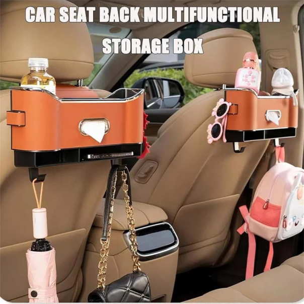 Organizator prostora za zadnje sedište u automobilu crni - 613630