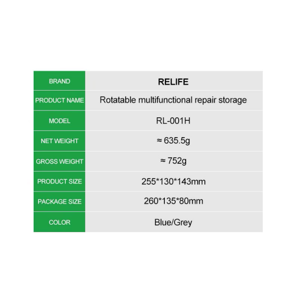 Organizator RELIFE RL-001h plavi - 615734