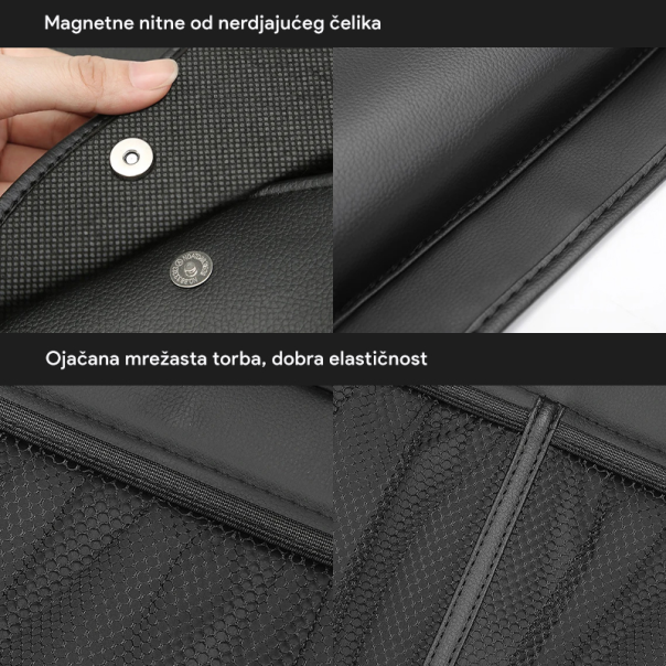 Organizer za auto sediste tip 1 crni - 213734