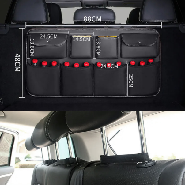 Organizer za auto sediste tip 3 crni - 213973