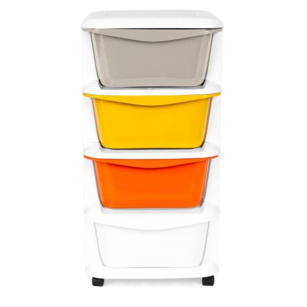 MODERNHOME Organizer za skladištenje sa 4 fioke - EP2249928