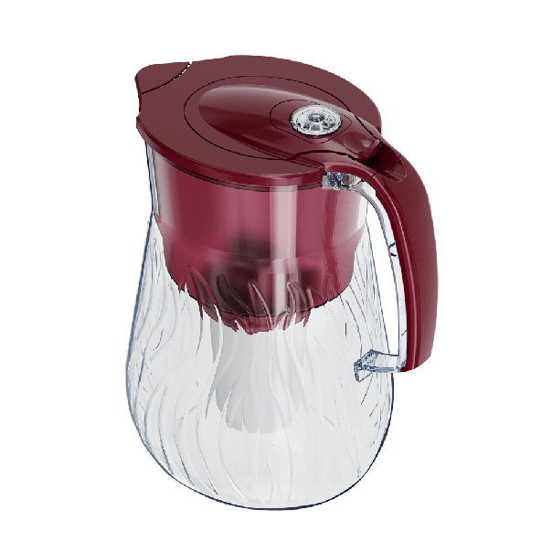 AQUAPHOR Bokal za filtriranje vode 4.2L Orlean, bordo - 294-1