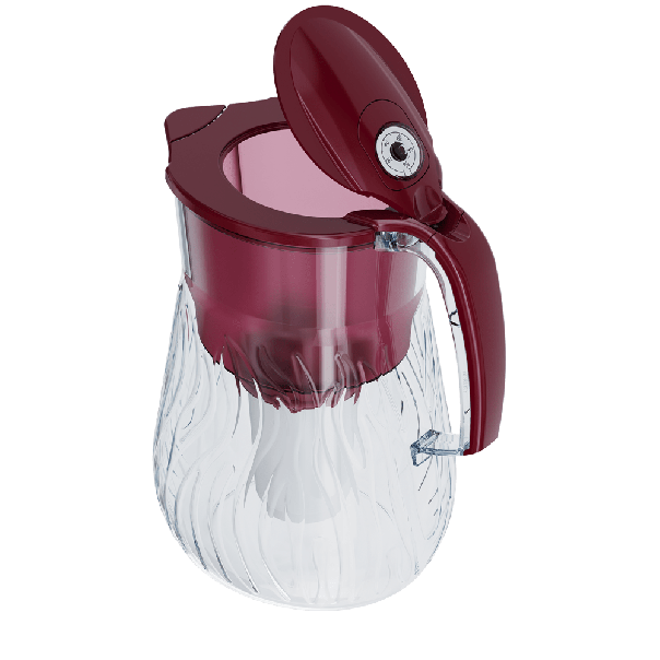 AQUAPHOR Bokal za filtriranje vode 4.2L Orlean, bordo - 294-1