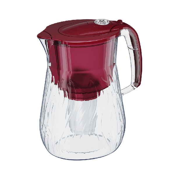 AQUAPHOR Bokal za filtriranje vode 4.2L Orlean, bordo - 294-1