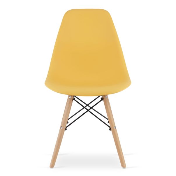 OSKAR Osaka stolica senf / prirodne noge set 4 komada - EP2751952