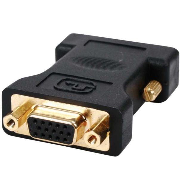 FAST ASIA Adapter DVI-I  (M) - VGA (F) crni - OST01384