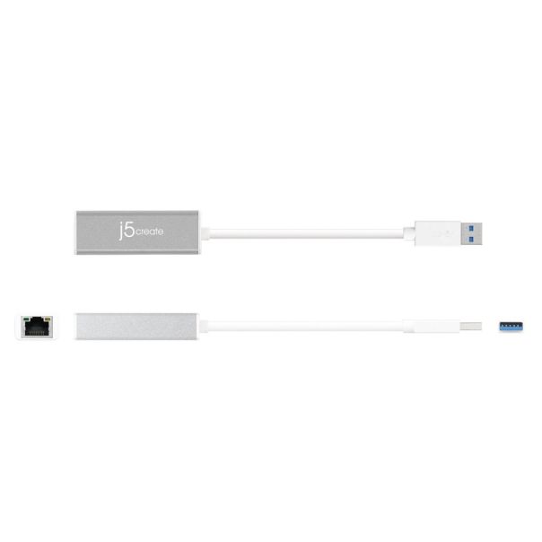 FAST ASIA Adapter USB 3.0 na Gigabit ethernet, siva - OST05604