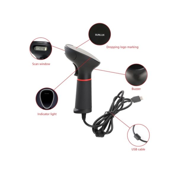 XL-SCAN Bar-kod čitač XL-3610S 2D (skener) sa postoljem - OST05857