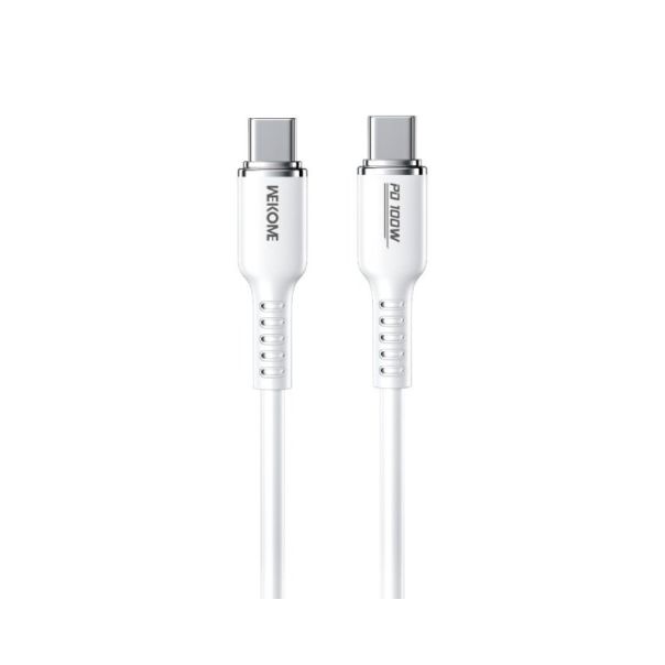 WEKOME Kabl WDC-11 3.1 USB Tip C M/M 1.2m 100W/480Mbps, bela - EP2942127