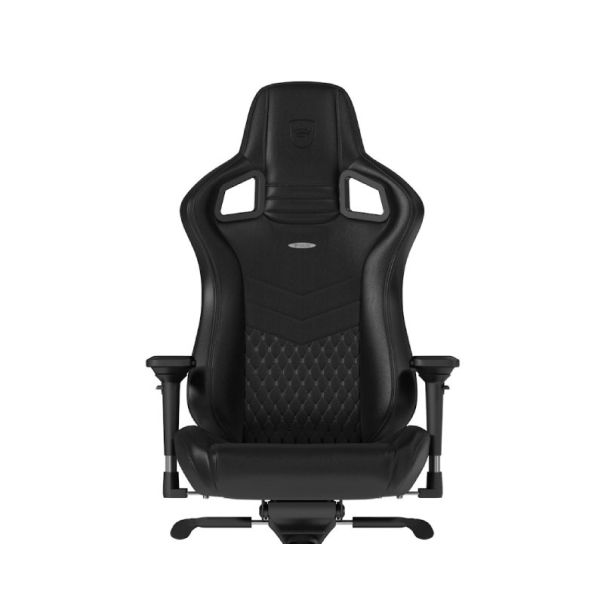 NOBLECHAIRS Gejmerska stolica Epic Real Leather, crna - OST07719
