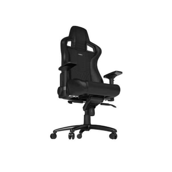 NOBLECHAIRS Gejmerska stolica Epic Real Leather, crna - OST07719
