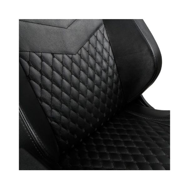 NOBLECHAIRS Gejmerska stolica Epic Real Leather, crna - OST07719