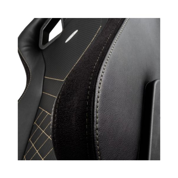 NOBLECHAIRS Gejmerska stolica Epic, crna/zlatna - OST07776