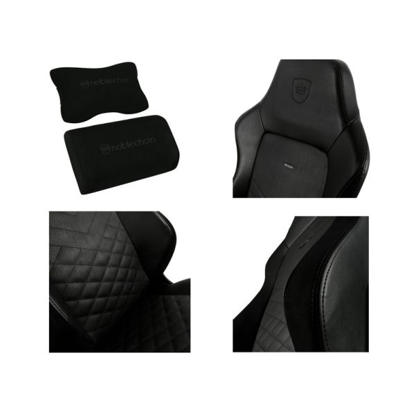 NOBLECHAIRS Gejmerska stolica Hero, crna - OST07778