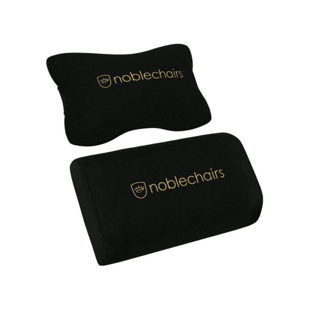 NOBLECHAIRS Gejmerska stolica Hero, crna/zlatna - OST07780