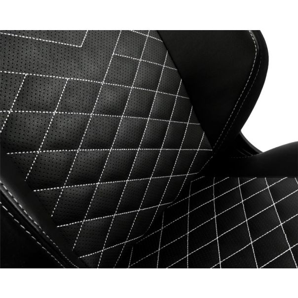 NOBLECHAIRS Gejmerska stolica Hero, crna/bela - OST07781