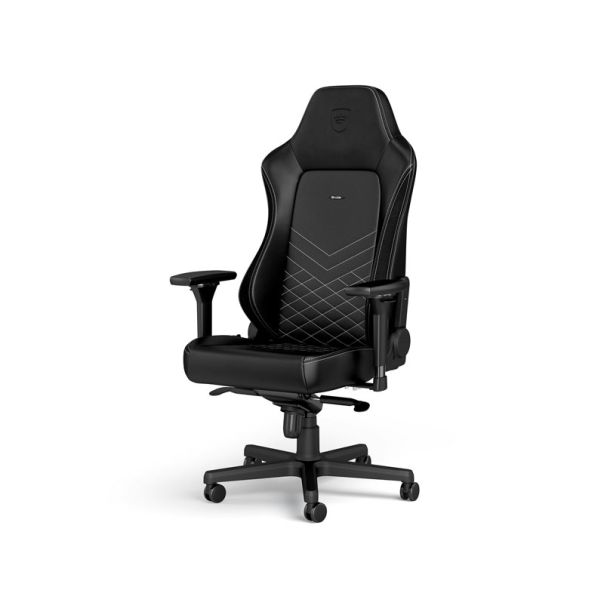 NOBLECHAIRS Gejmerska stolica Hero, crna/bela - OST07781