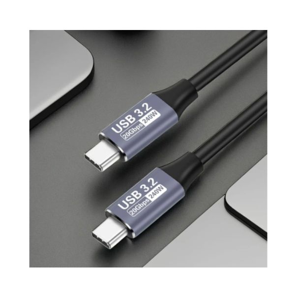 FAST ASIA Kabl USB 3.2 na USB 3.2 8K/60 Hz, 20Gbps, 240W 3m, crni - EP3181295