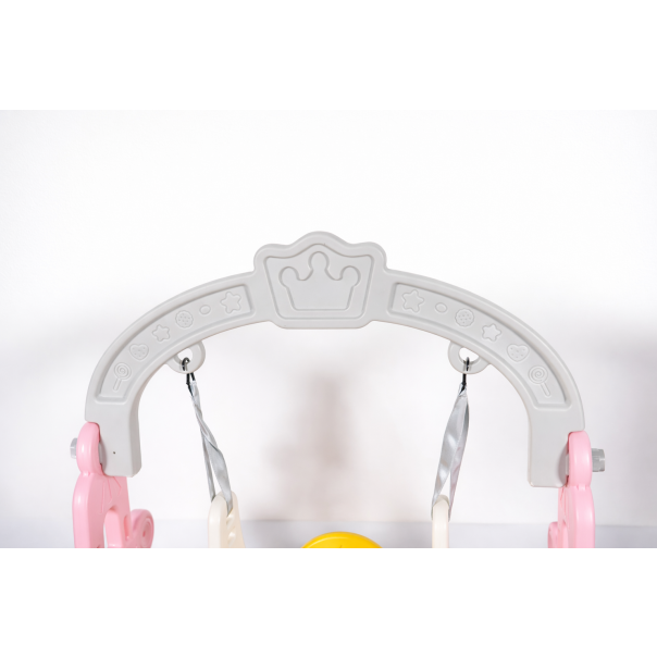 WINNER BIKE TOBOGAN + LJULJA 161x155x103cm PINK - OUT0025