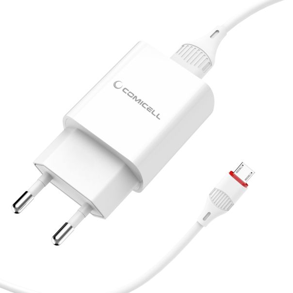 COMICELL Punjač Superior CO-DC21 2.1A Micro USB, bela - P1005