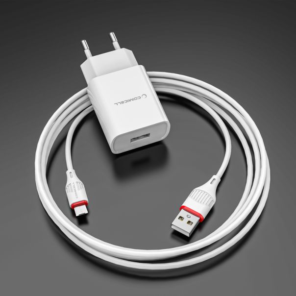 COMICELL Punjač Superior CO-DC21 2.1A Micro USB, bela - P1005