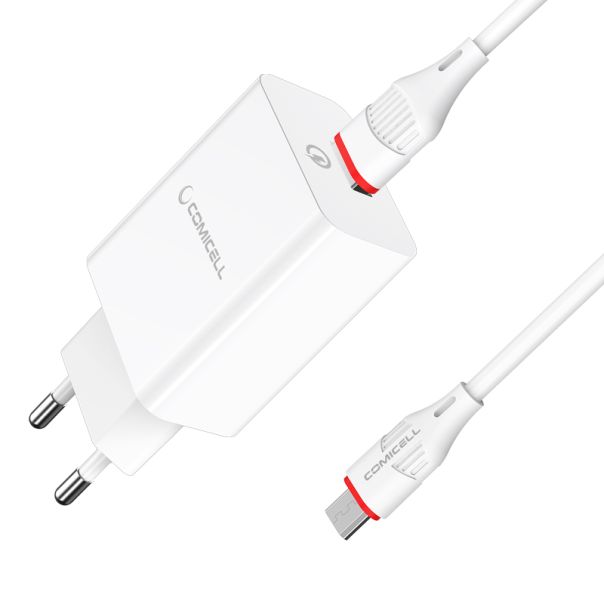 COMICELL Punjač Superior CO-BA21A Fast QC3.0 18W 3A Micro USB, bela - P1011
