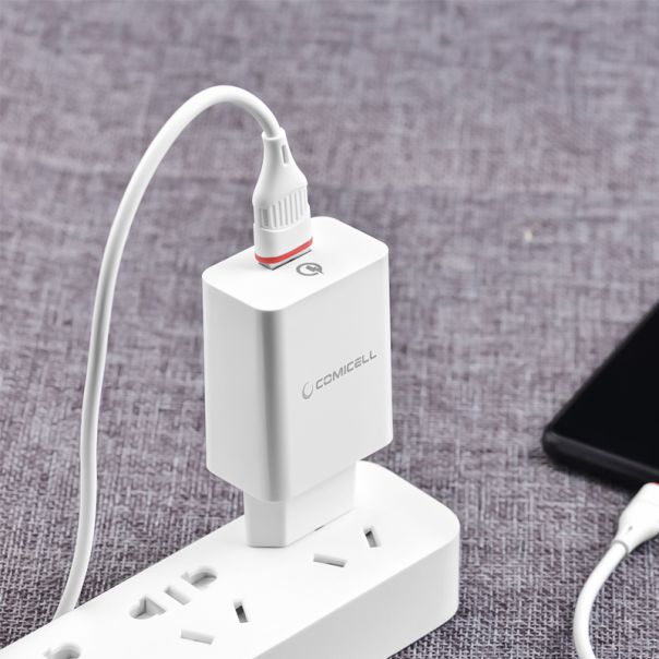 COMICELL Punjač Superior CO-BA21A Fast QC3.0 18W 3A Micro USB, bela - P1011