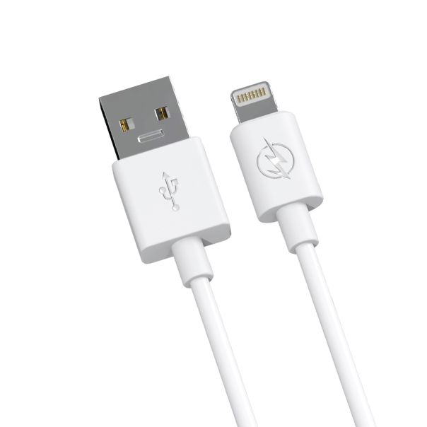 MOXOM kućni punjač MX-HC128 2.4A 2xUSB Lightning, bela - P1107