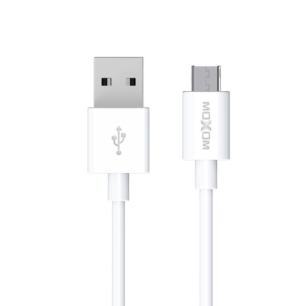 MOXOM Punjač MX-HC130 2.4A 2xUSB Micro, bela - P1116-1