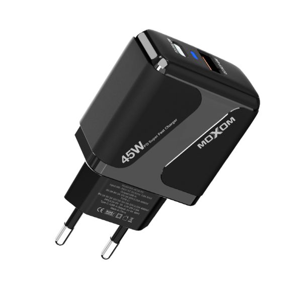 MOXOM Kućiste punjača MX-HC98 PD/PPS 45W, crna - P1130