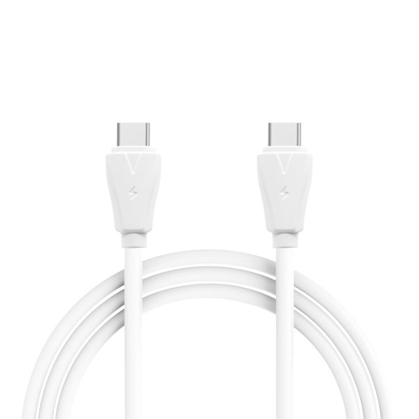 LDNIO Kućni punjač A2620C 65W Type-C na Type-C, bela - P1141