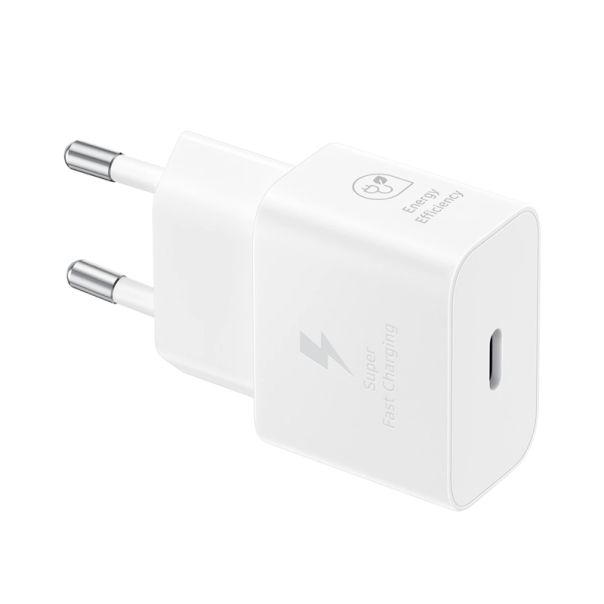 SAMSUNG Super Fast Kućni punjač EP-T2510X-WEGEU, PD 25W Type C, bela - P1149