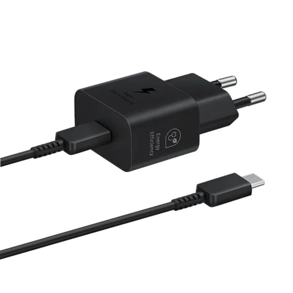 SAMSUNG Super Fast Kućni punjač EP-T2510X-BEGEU, PD 25W Type C, crna - P1150