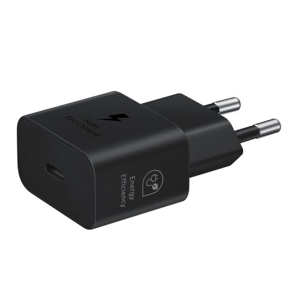 SAMSUNG Super Fast Kućni punjač EP-T2510X-BEGEU, PD 25W Type C, crna - P1150