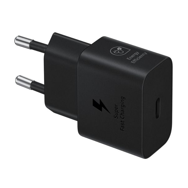 SAMSUNG Super Fast Kućni punjač EP-T2510X-BEGEU, PD 25W Type C, crna - P1150