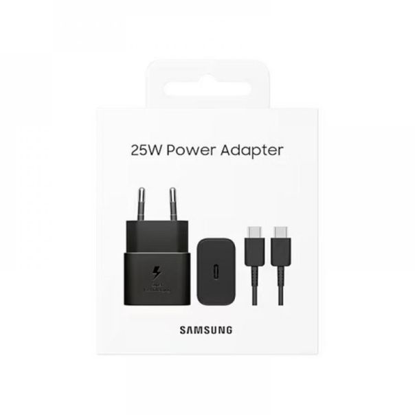 SAMSUNG Super Fast Kućni punjač EP-T2510X-BEGEU, PD 25W Type C, crna - P1150