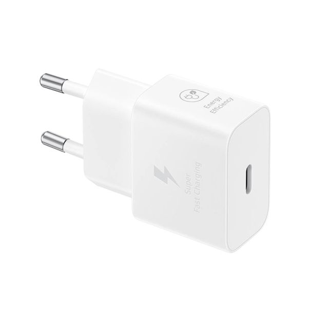 SAMSUNG Punjač Super fast 25W EP-T2510-NWEGEU, bela - P1159
