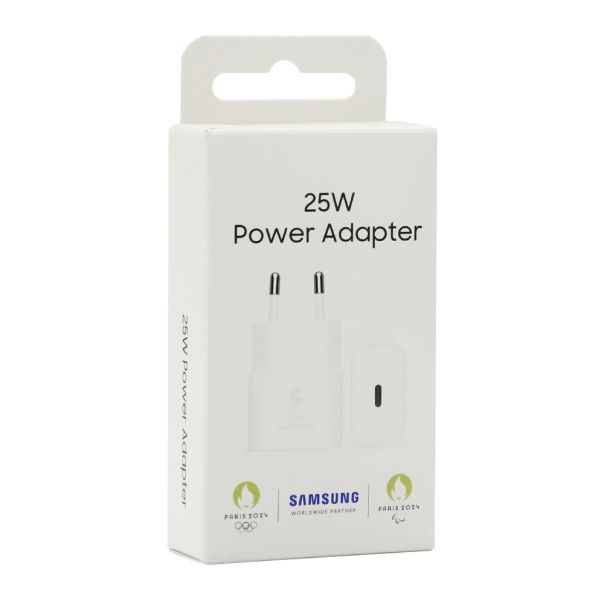 SAMSUNG Punjač Super fast 25W EP-T2510-NWEGEU, bela - P1159