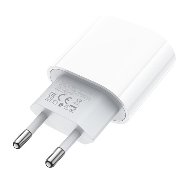 COMICELL Superior Kućište punjača CO-DC55 Fast PD Type C 20W 3A, bela - P1202
