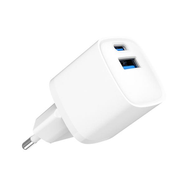 SUPERIOR Kućni punjač SU-P104 30W GaN USB A+Type C, bela - P1225