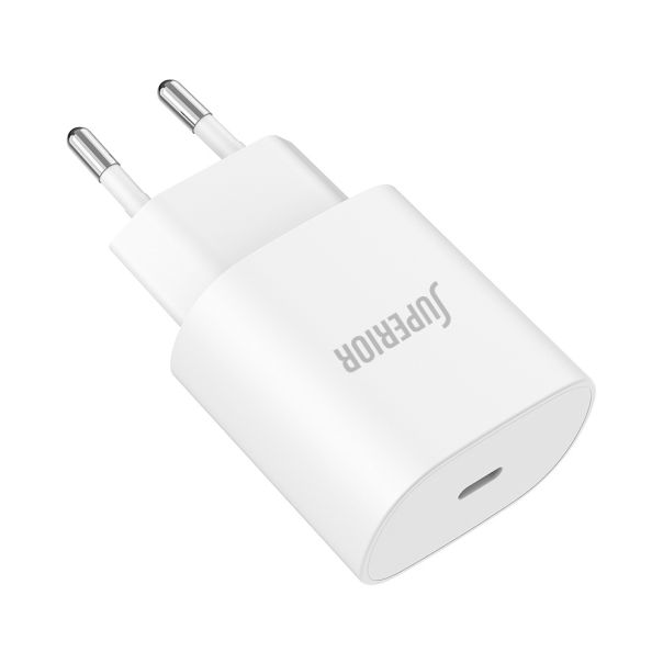 SUPERIOR Kućište punjača CO-DC24 Fast PD Type C 25W 3A, bela - P1239